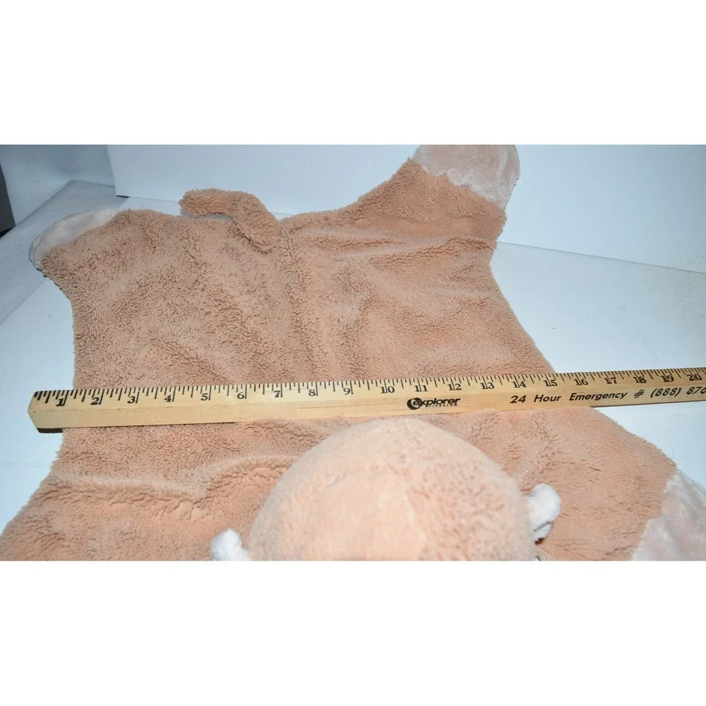 Baby Gund Pippy Monkey Comfy Cozy Satin‎ Plush Activity Security Blanket Lovey